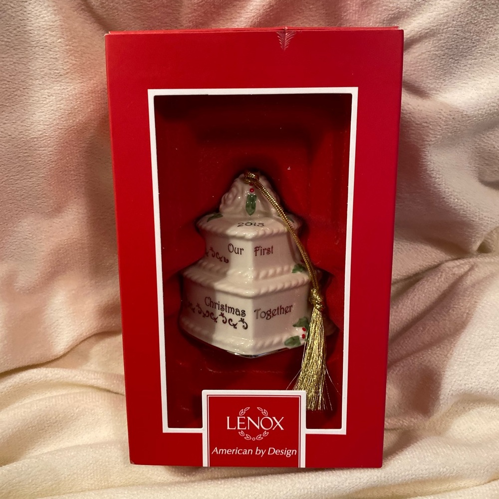 Lenox 2015 Our First Christmas Together Ornament